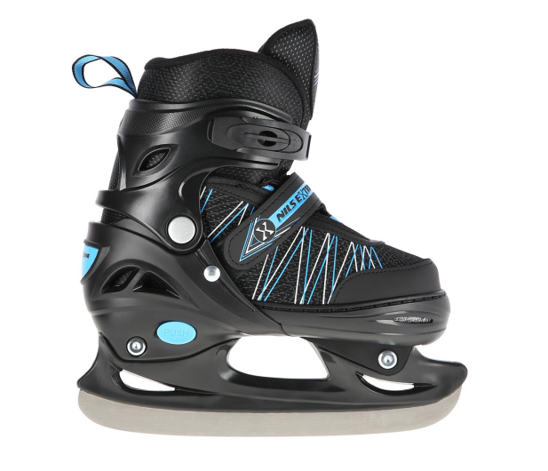 Nils Extreme Łyżworolki Łyżwy 2w1 NH11912 rozm. S 31-34 Czarno-niebieskie - 1121274 - zdjęcie 9